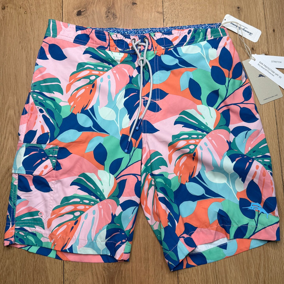Tommy Bahama Other - NWT Tommy Bahama Baja Beach Day Blooms Men's Mesh Swim Trunks with Pockets XXL